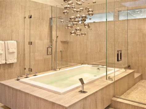 high end bathtub shower combination.